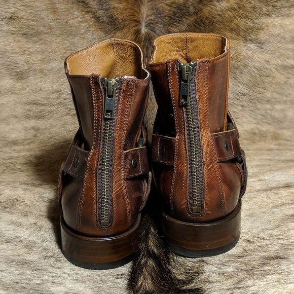 Frye Weston Harness Boots sz 9 NWOB - Picture 7 of 8